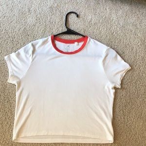 PACSUN basics cropped T-shirt